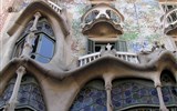 Památky UNESCO - Španělsko - Španělsko - Barcelona - průčelí Casa Batlló