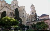 Andalusie - Španělsko - Andalusie - Malaga, katedrála, 1528-1782, od gotiky po neoklasicismus