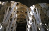 Katalánsko - Španělsko, Barcelona, Sagrada Familia, interier